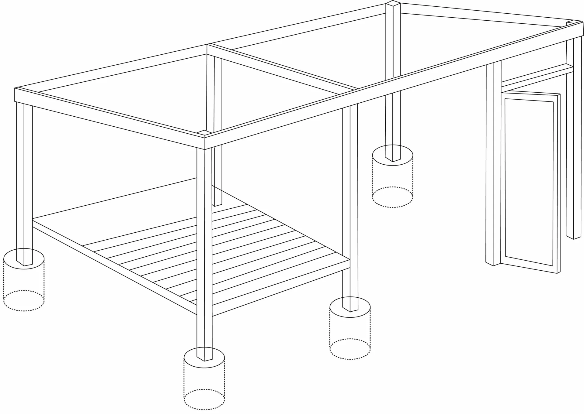 2.8 : Fixer les lames de plancher