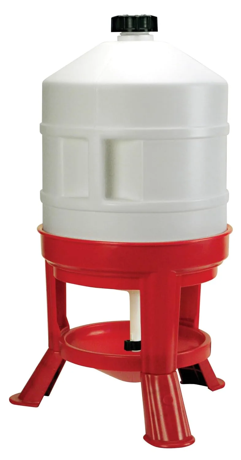 Abreuvoir poules plastique sur pieds – 30 litres — vue 1 sur 6