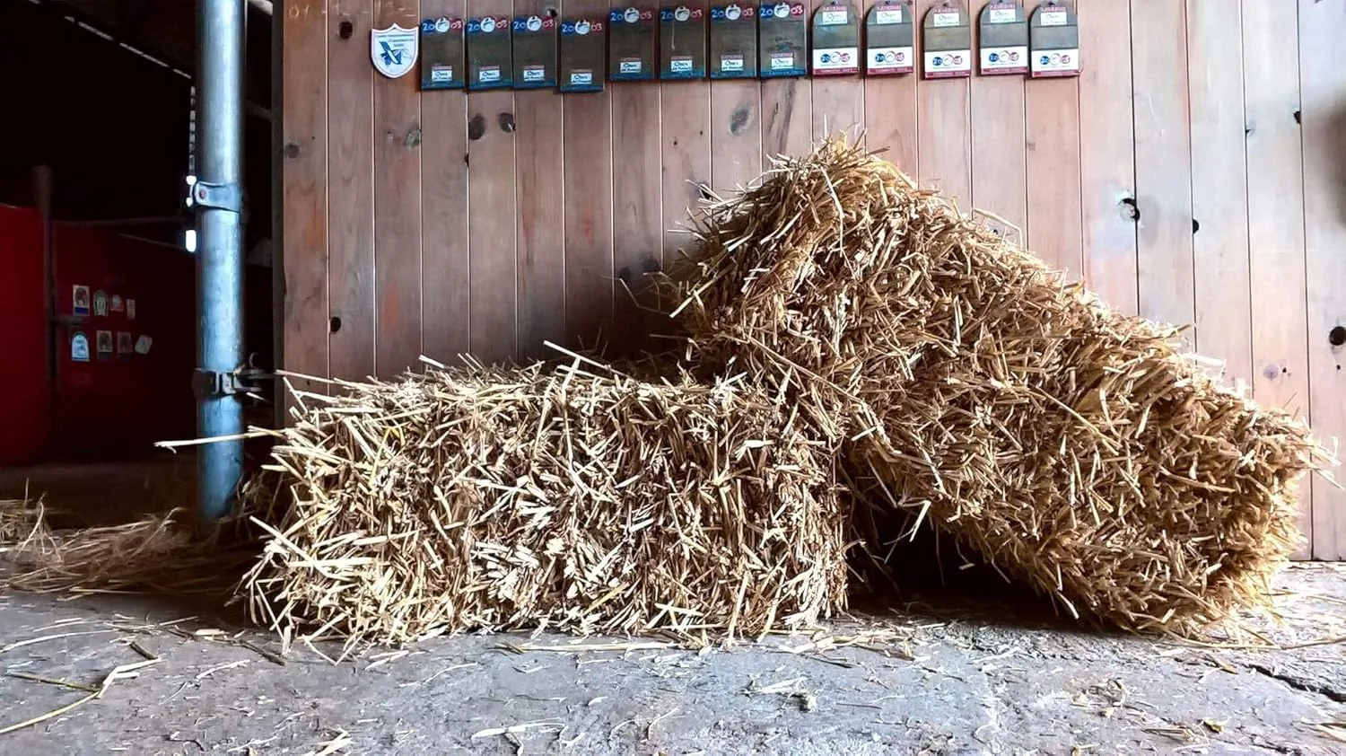 Ballot de Paille de blé - 10 à 12kg - Naturel - 60x 40x 50cm
