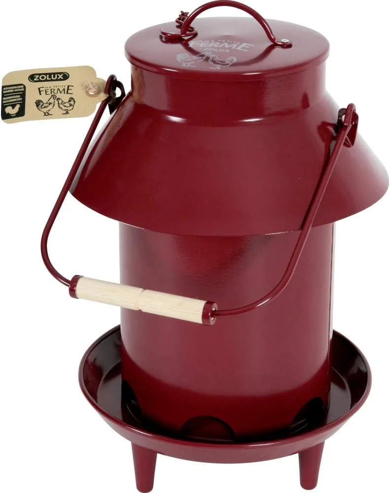 Mangeoire poule métal – 3.5 kg — vue 1 sur 2